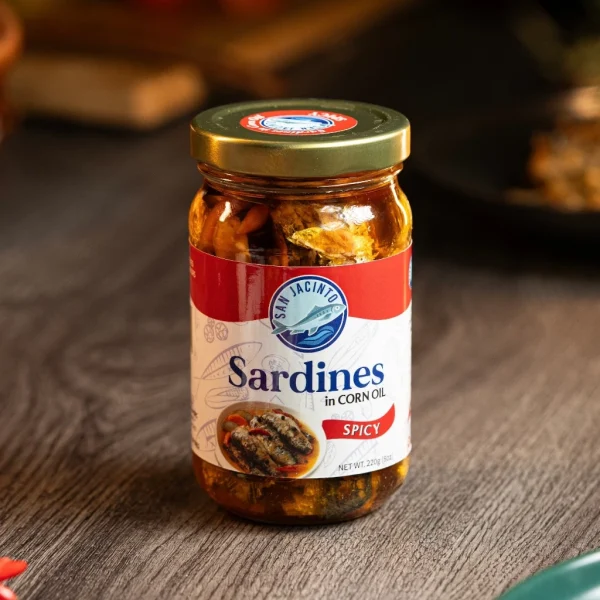 San Jacinto Sardines | Spicy | in Corn Oil | 220g
